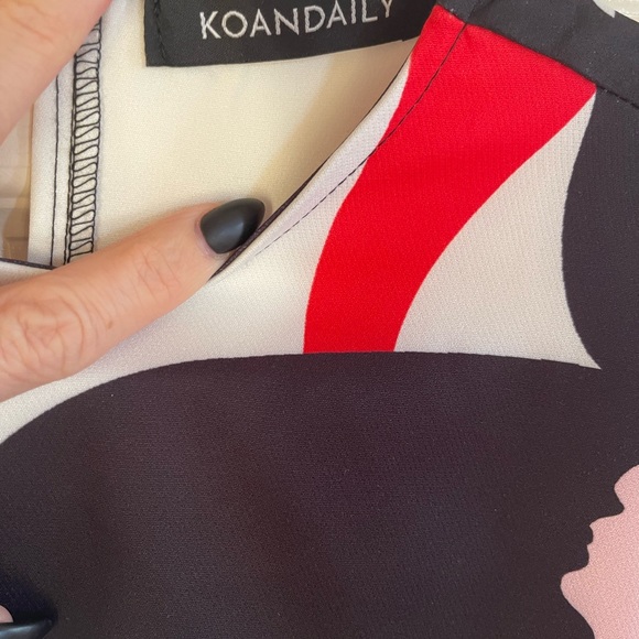 NWOT Women Floral print Mini Summer Holiday Party Cocktail Dress Small - Picture 3 of 7